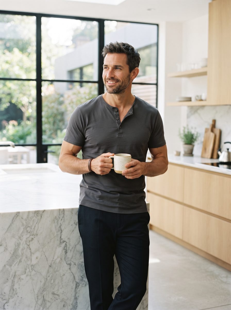 Dialed-in energy before the day starts.