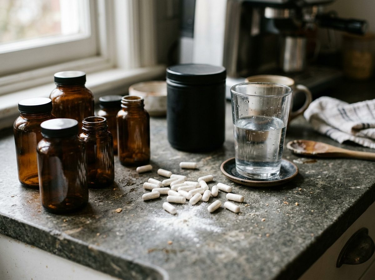 When pill stacks create daily morning friction.